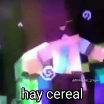 When hay cereal