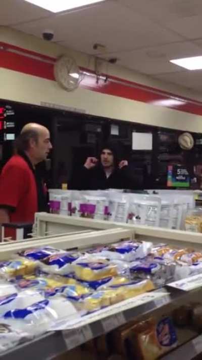 Chaos at 7-Eleven!