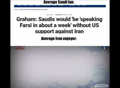 Whenever I see saudis acting up