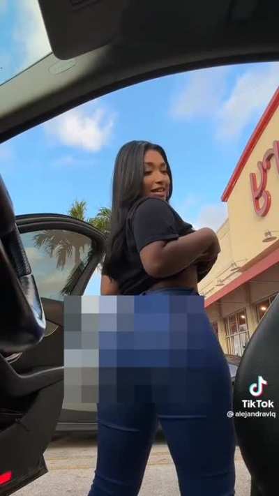 As requested, I deleted the original. Now all I'll have is this censored tiktok of her ass.
