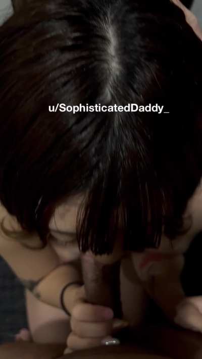 nothing like having an asian girl gobbling and choking on your Odia dick