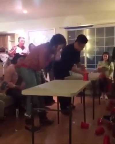 Blowing competition