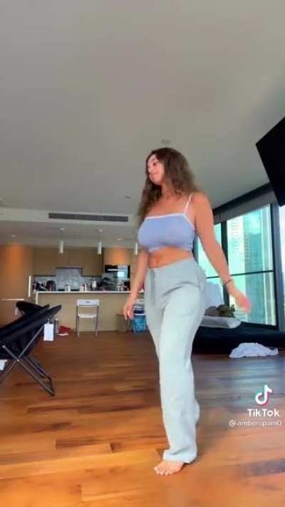 Big, bouncy and braless