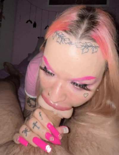 Im just a plastic fucktoy for you sir, sucking cock through fleshlight