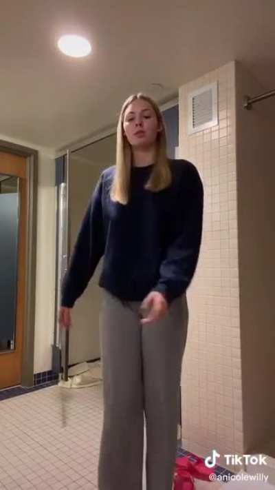 She’s kinda tall