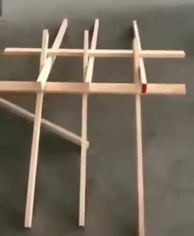 How to build a Leonardo Da Vince Bridge