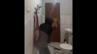 Attempting to kill a rat doesn’t end well