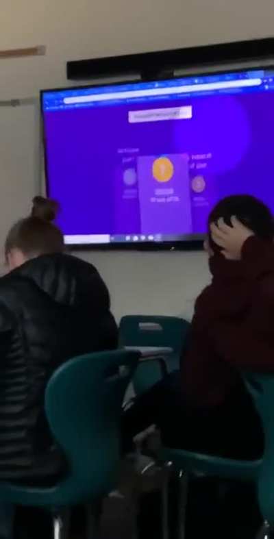 Me and my friends pulled this off in history class