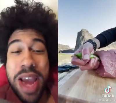 Interesting genre of cooking tiktok