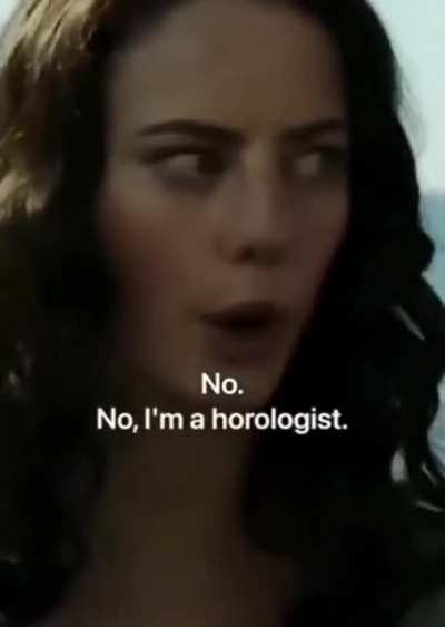 Also an horologist
