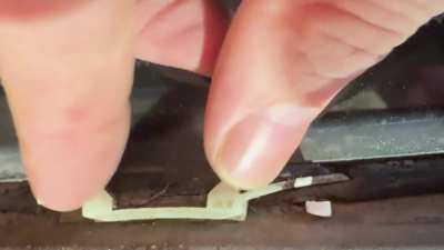 Update -windshield lower trim rust issue