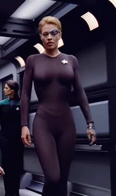 Jeri Ryan as Seven of Nine in Star Trek: Voyager (1995 - 2001)