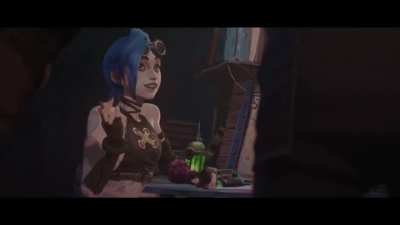 Jinx dancing on 