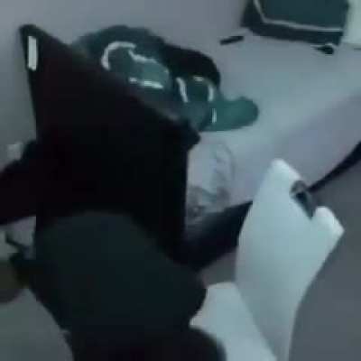 Dude's got a black belt in kicking ass💀