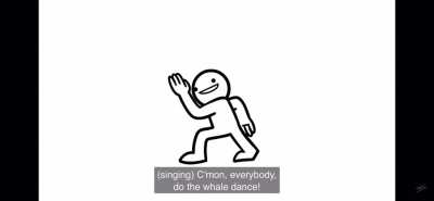 Whale dance!