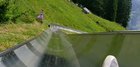 I hiked up because I only only had the money for one toboggan ride or the gondola up and down. I made the right choice.