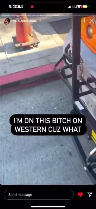 Woman tries desperately to fight uninterested Bus driver