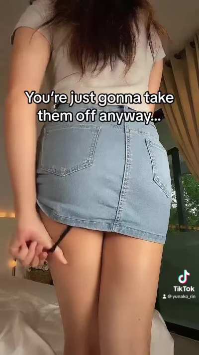 Taking them off