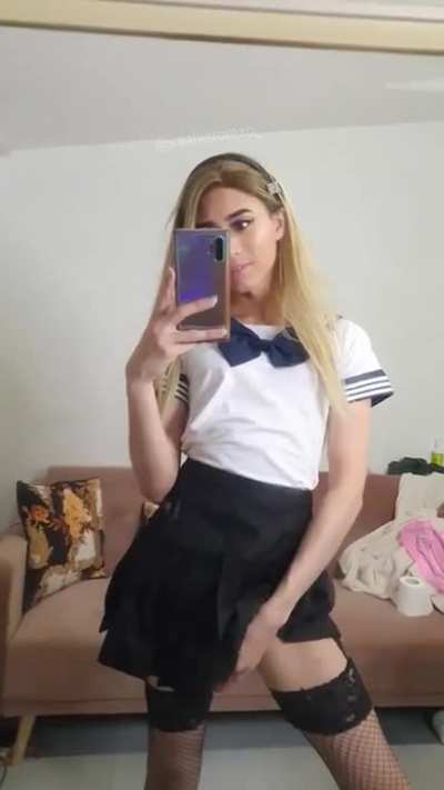 My little secret up my skirt