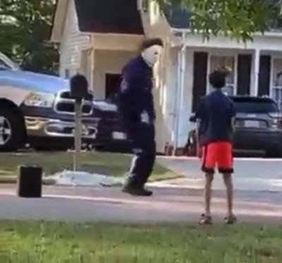 He’s got spooky moves.