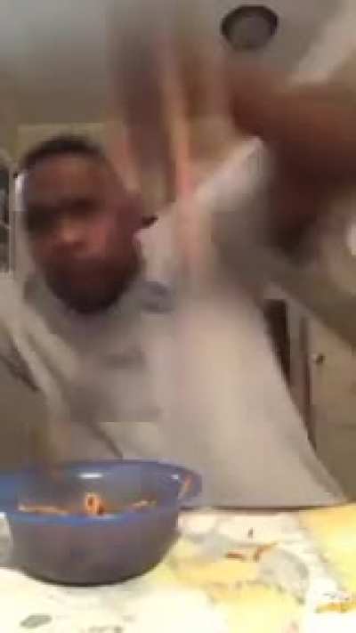 The only way to eat spaghetti