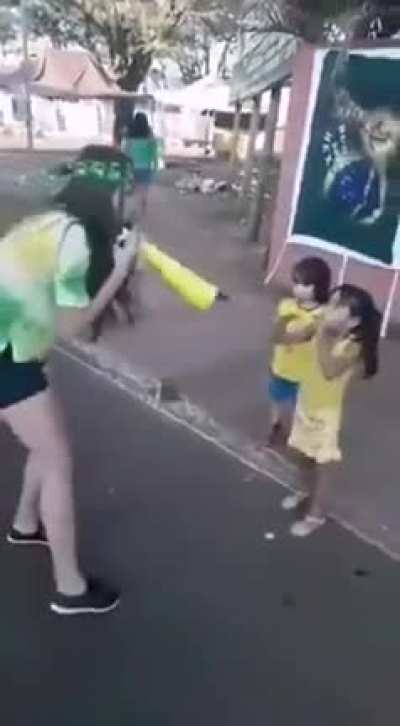 When you lose a fight and bring your last resort
