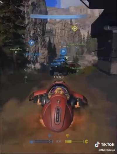 When you let an idiot drive the flag back to base. (It’s me, I’m the idiot)