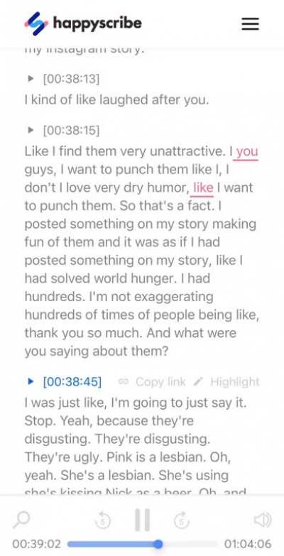 Call Her Daddy's awful deleted footage about Priyanka Chopra. Priyanka recently went on the podcast and thanked Alex Cooper in the end for talking to her like a human and not a subject. Sad because she probably didn't know about this when she went on.