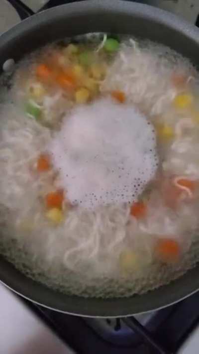 My food stirred itself.