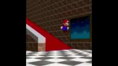 going down the stairs