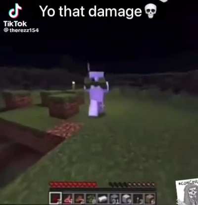 One moment before disaster