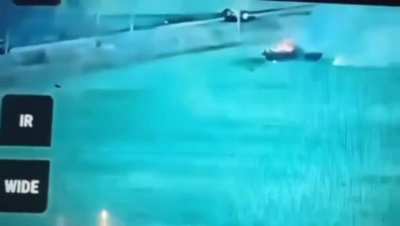 Ukrainian tank destroys Russian BMP from close range on the Kursk front