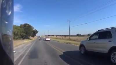 Look at what this driver did! Seems on purpose...