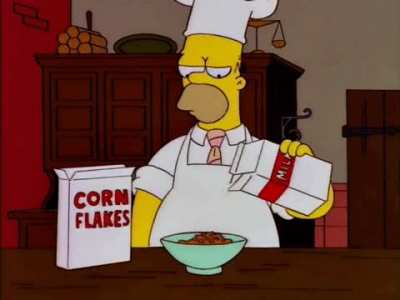 Sims when they cook with no cooking skill