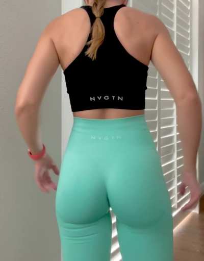 Super happy with my booty gains lately [f]
