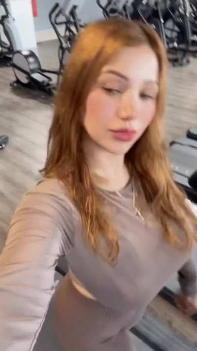 Redhead latina