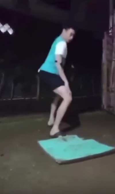 Showing off Strength in Workout!