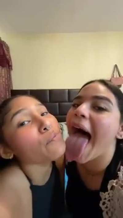 Lots of tongue