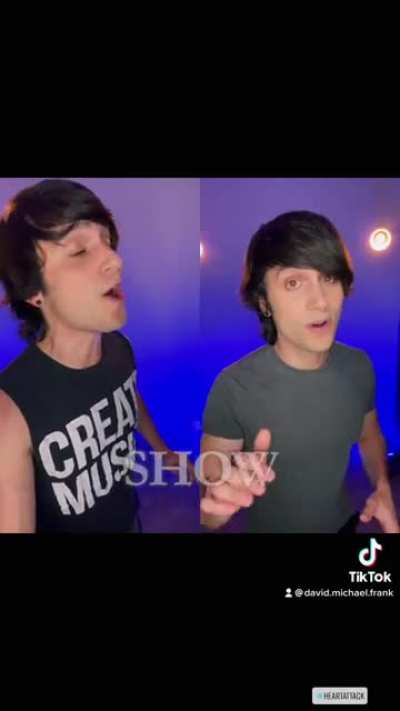 What it would look like if I entered my own singing contest lol