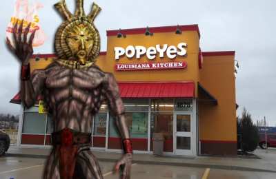 Dagoth Ur goes to Popeye's