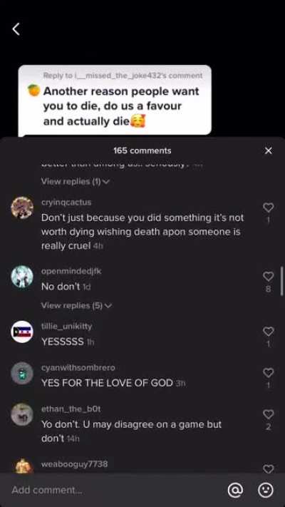 A person literally killed himself because of how many people were bullying him for playing Fortnite. This isn’t a damn joke at this point. This is just plain bullying