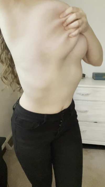 I think you'll love how big and perky my natural boobs are