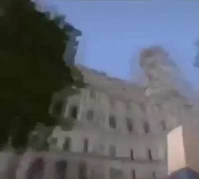 Big Ben strikes.