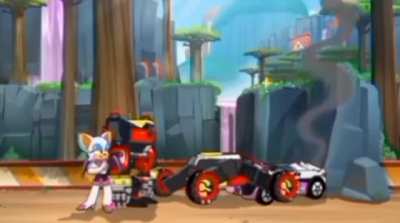 sonic race crash!!!1!!1!
