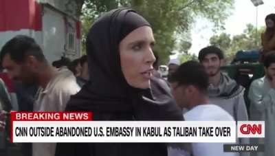 CNN reporter on the Taliban takeover in Afghanistan: “They’re just chanting ‘Death to America,’ but they seem friendly at the same time.”