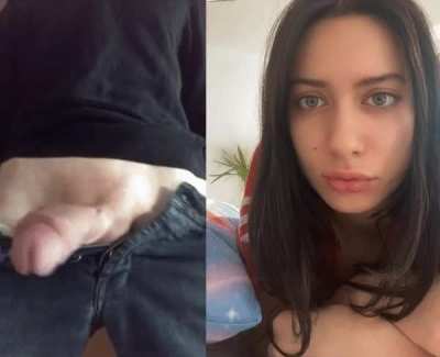 That’s waaaay to much dick for her tiny pussy