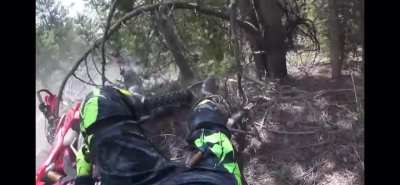 To have a fun dirt bike ride. (Injury, no blood)