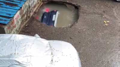 I was inspired by the recent sinkhole video
