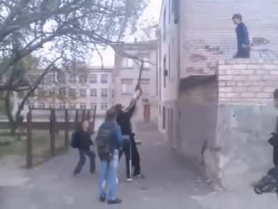 Saving a backpack