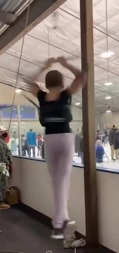 Figure skate training